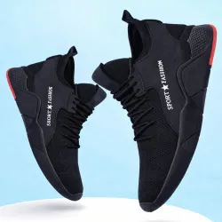Trend Zone Sneakers For Men (Black , 7)