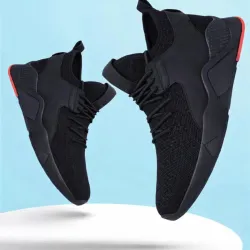 Trend Zone Sneakers For Men (Black , 6)