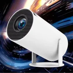 Trending Store HY300 pro 4K Support Native HD Android 11 WiFi 6/BT 5.0 Freestyle Auto Keystone (5000 lm / 1 Speaker / Wi