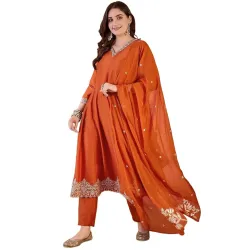 Trendy and Stylish Zometo Fabric Kurta set For Women