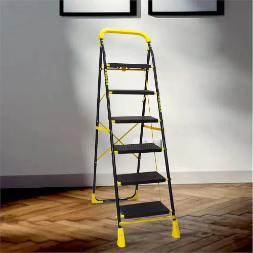 Image of TRENDY Cameo 6 Step Foldable Metal Step Ladder 