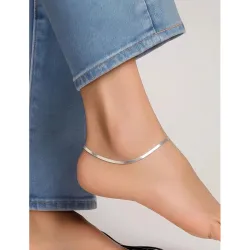 Trendy Stainless Steel Anti-Tarnish Snake Chain
