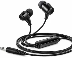 Trendy Multimedia Wired Earphones with Mic 10mm Super Bass Driver 3.5mm Jack