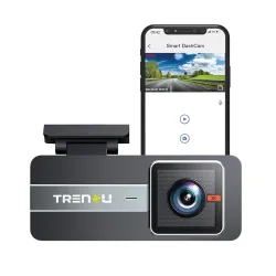 Trenzu 2K Front Dash Camera – 170° Wide, Night Vision