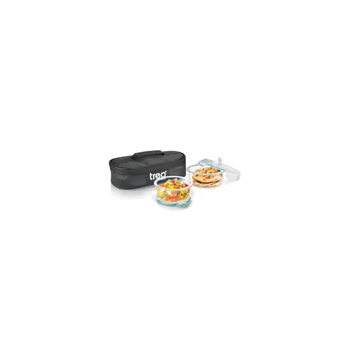 Image of Treo By Milton All Weather Borosilicate Glass Round Set 