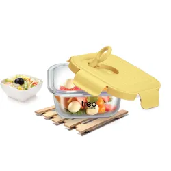 Treo by Milton Fresh Square Borosilicate Glass Container
