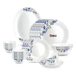 Treo By Milton Opalware Dinner Set, 27 Pieces