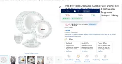 Treo by Milton Opalware Dinner Set 18 Pcs