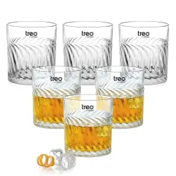Treo by Milton Tide Whiskey Glass Set of 6 