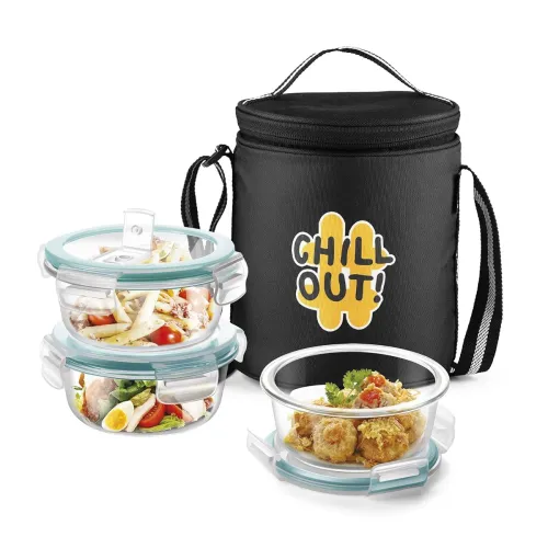Image of Treo by Milton Tiffin With Containers 3*400ml