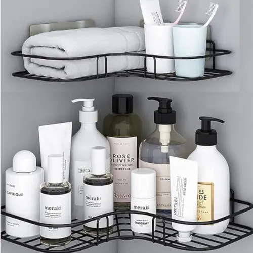 Image of Treovia Pack of 2 Self-Adhesive Shelf