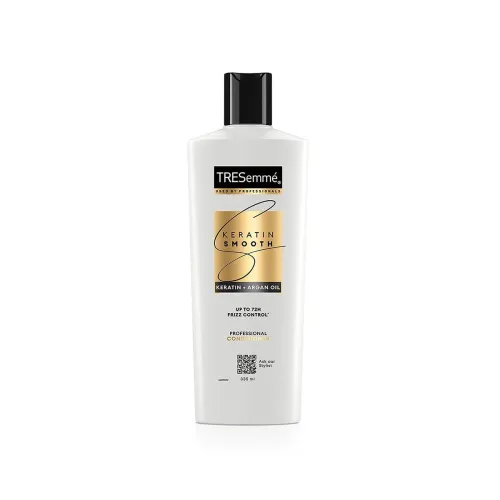 Image of TRESemmé Keratin Smooth Conditioner With Keratin Protein And Argan Oil | Salon-Like Smooth Hair | Up To 72H Frizz Contro