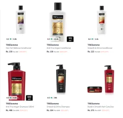 Tresemme Hair Care Product starting @ ₹159