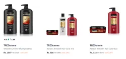 Tresemme Hair Products upto 70% Discount