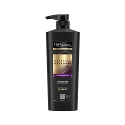 TRESemme Hairfall Defense+ Shampoo 580ml With Keratin Fillers | Longer and Stronger hair | Prevents Hair Fall due to Bre