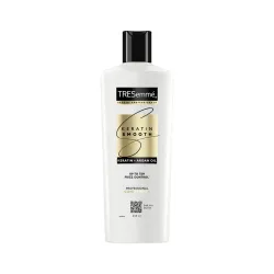 TRESemmé Keratin Smooth Anti Frizz Conditioner 335ml | 72H Frizz Control with Keratin Protein & Argan Oil | Paraben Free