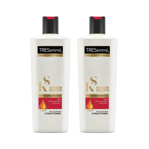 Image of TRESemme Keratin Smooth Dry Conditioner 190 Ml, With Keratin & Argan Oil For Straight, Shiny Hair