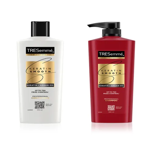 Image of TRESemme Set Of Keratin Smooth Shampoo & Conditioner
