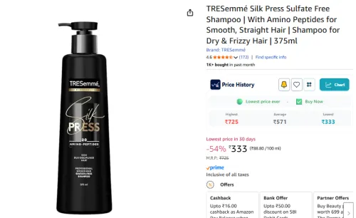 Image of TRESemme Shampoo 375ml