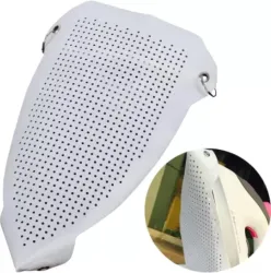 TREZON Iron Sole Cover Heat Resistant Non-Stick Fits Most Irons Easy Clean Steam Safe Ironing Mat (Synthetic)