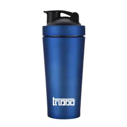 TRIBBO Stainless Steel Shaker 750 ml Shaker (Blue,Pack of 1, Steel)