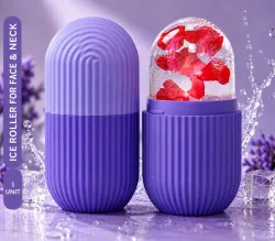 Triffy Reusable Facial Ice Mold Roller for Glowing Skin and Puffiness Relief (50 ml)