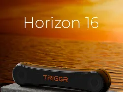 TRIGGR Horizon 16 with Dual Drivers, 7Hrs Playtime, MEMS Mic, TWS Function 16 W Bluetooth Speaker (Elite Black, 2.0 Channel)
