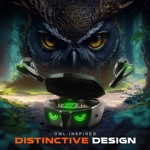 Image of TRIGGR Kraken X1 TWS Earbuds with Battery Display