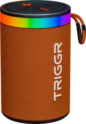 TRIGGR Roar 10 with RGB Lights, Fabric Exterior, TWS & FM Mode