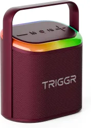 TRIGGR Roar 20 with RGB Lights, Metal Mesh, TWS & FM Mode, 7H Playtime