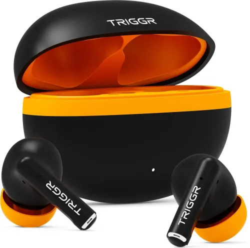 Image of TRIGGR Ultrabuds N5 Bluetooth (Smoky Sun, True Wireless)