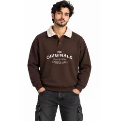 Trillion Regular Fit Printed Sweatshirt for Men