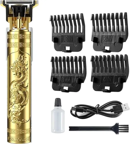 Image of Trimmer Men Professional Cordless Hair Clipper Dragon Style