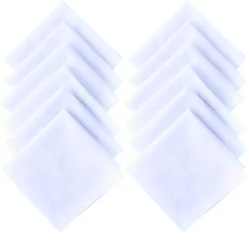 Image of Trinch white handkerchief1 [
