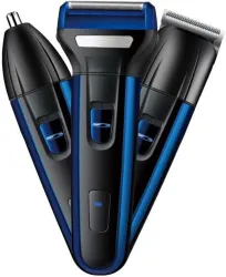 Trinsm Multifunctional 3 In 1 Ear Nose Hair Beard Cutting CleanMaster Electric Rechargeable Hair Trimmer - Operating Tri