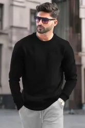 TRIPR Men Full Sleeve Solid Sweatshirt
