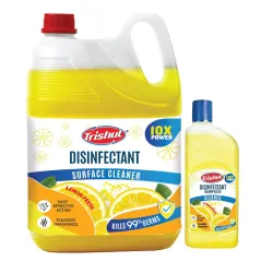 Trishul Liquid Floor Cleaner Surface Disinfectant, 5 Litre with 500ml Free