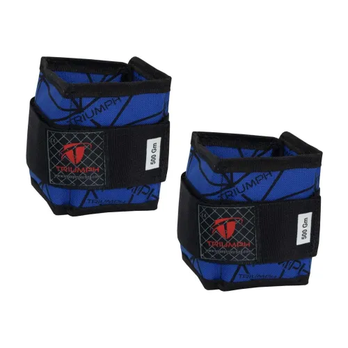 Image of Triumph Ankle and Wrist Weights Set Adjustable 1KG Exercise