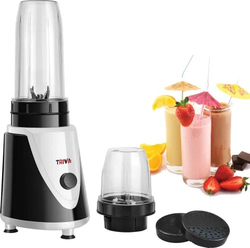 Image of TRIVA NUTRI BLENDER 500 W Juicer Mixer Grinder 2 Jars