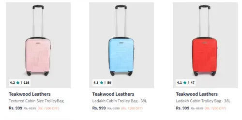 Image of Trollybag Minimum 85% Discount