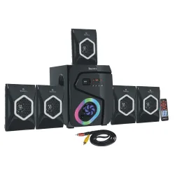 Tronica Cowin Series 5.1 Home Theatre Bluetooth Speaker Multimedia System with FM Stereo