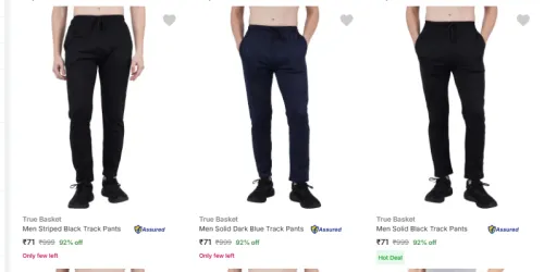 Image of True Basket Mens Track Pants From ₹71