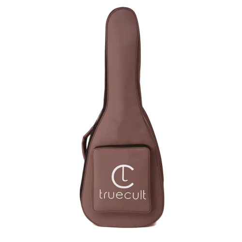 Image of True Cult Acoustic Guitar Bag Compatible with All 38; 39; 40; 41; 42 Inches Guitar (Acoustic Guitar Bag, Black Red)