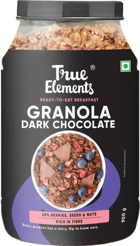 Image of True Elements Almond Dark Chocolate Granola (900 g)
