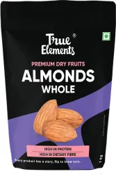 True Elements California Almonds, 1Kg