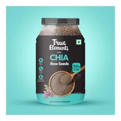 True Elements Chia Seeds 2kg - Raw Seeds for Eating Chia seeds Non GMO