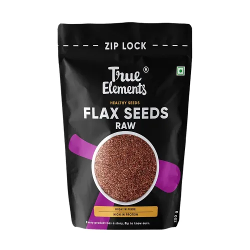 Image of True Elements Flax Seeds 250g - Alsi Seeds 