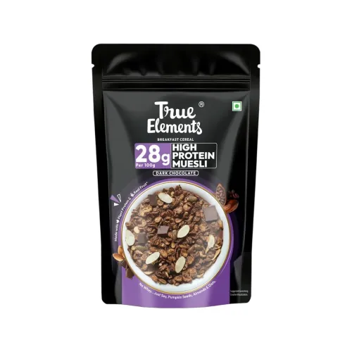 Image of True Elements High Protein Muesli - Dark Chocolate (400g)