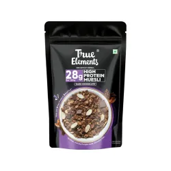 True Elements High Protein Muesli - Dark Chocolate (400g)