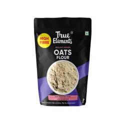 True Elements Oats Flour 1kg - Oats Atta | Helps in Weight Management | 100% Wholegrain Gluten Free | 